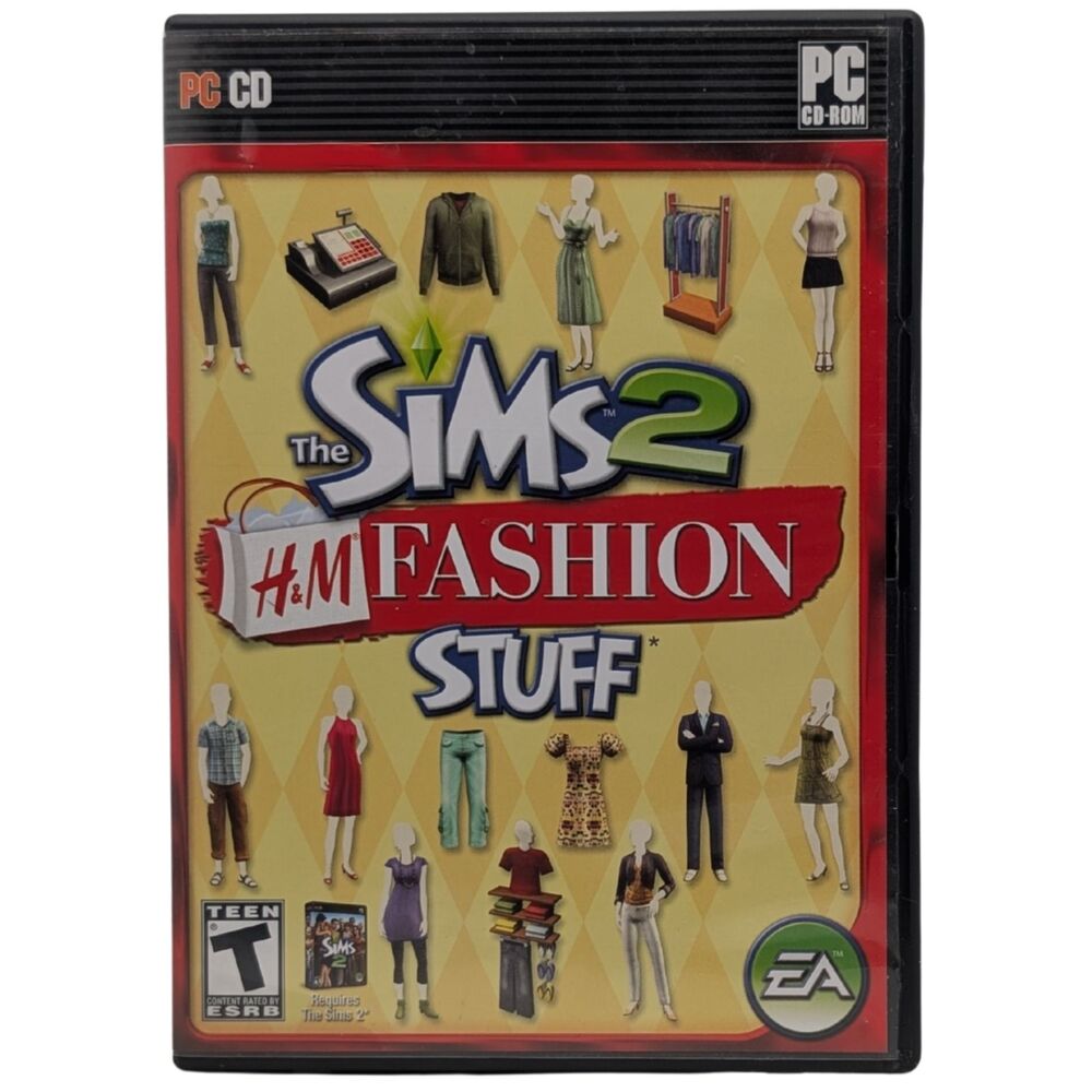 The Sims 2 H&M Fashion Stuff PC CD Expansion Pack – EA Games